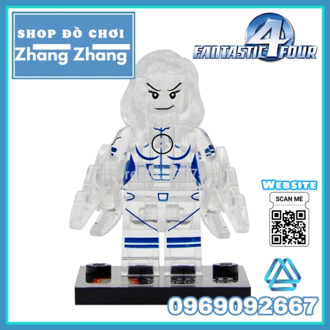 Xếp hình Fantastic The Thing Invisible Woman Human Torch Dr Doom Sue Storm Reed Richards Johnny Lego Minifigures SY288