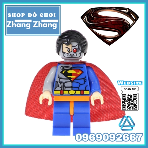 Xếp hình Mr Miracle - Superboy - Doctor Mid-nite
- Donna Troy - Joker - Cyborg Lego Minifigures Kopf KF6063