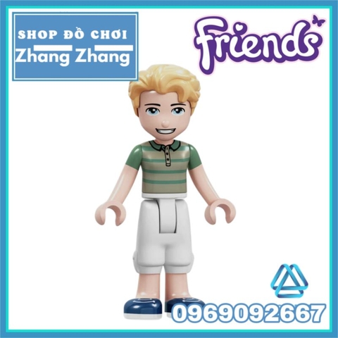 Đồ chơi xếp hình Friends Tom - Nicole - Stella Andrea - Martina James - Mia Olivia Minifigures Lele F034 041
