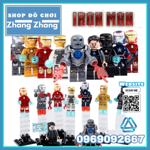 Xếp hình Iron Man Mark Lego Minifigures Decool 0160 0168