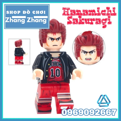 Xếp hình Hanamichi Sakuragi Lego Minifigures MF MG0158