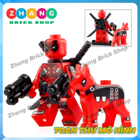 Xếp hình Deadpool siêu anh hùng Marvel Lego Minifigures Koruit KT1030