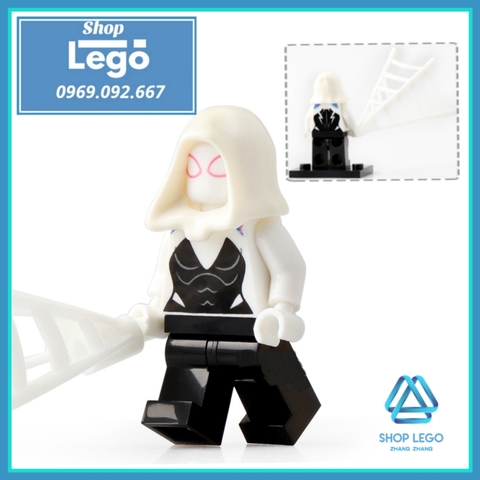 Xếp hình Lego Miles Morales - Green Goblin - King pin - Spider Gwen - Scorpion - Spider-man Lego Minifigures Xinh X0241