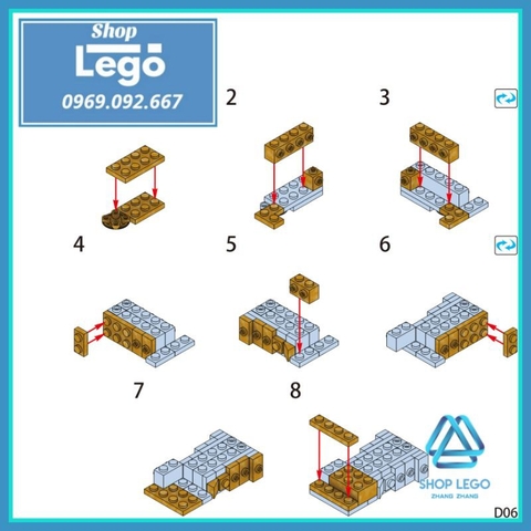 Xếp hình Infiniti Gauntlet Găng tay vô cực của Thanos trong Avemgers Endgame Lego Minifigures Lele D067