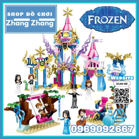 Xếp hình Công chúa tuyết trong hoạt hình Windsor Castle Lego Minifigures QL1113