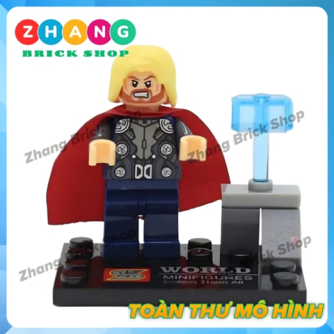 Đồ chơi Xếp hình Avengers Hulk
- Black Widow Captain America - Thor Iron man - Nick Fury Hawkeye Ultron  Minifigures Sy271