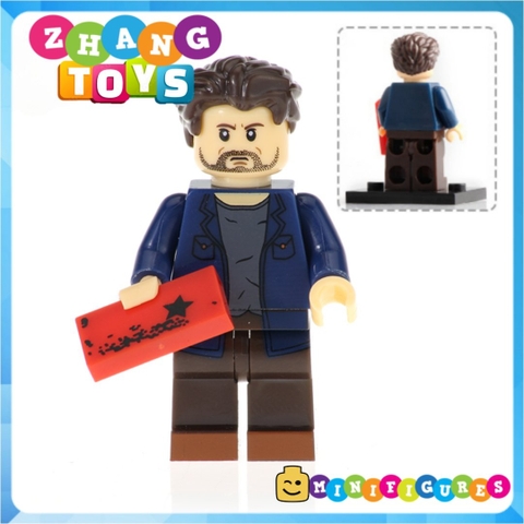 Xếp hình Siêu anh hùng Captain Marvel Zuri Baron Erik Selvig Ant-Man Wasp Iron Man Ghost Lego Minifigures Xinh X0197