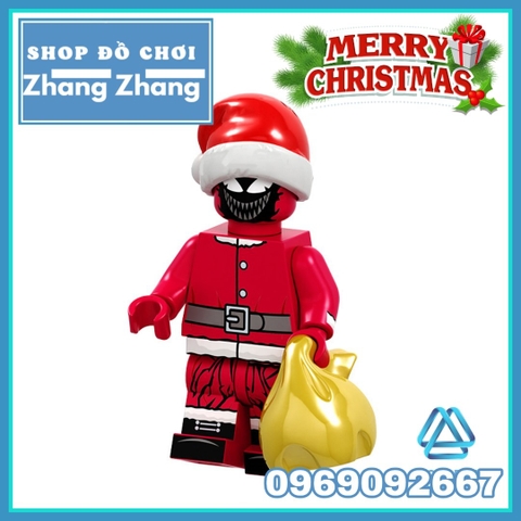 Xếp hình Giáng sinh Siêu anh hùng X-men, batman, venom mới nhất 2019 Lego Minifigures POGO PG8199