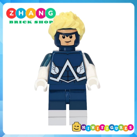 Xếp hình Falcon Overgirl Captain American AnimalMan Batman Ninja Robin Supergirl Lego Minifigures Xinh Koruit WM6033