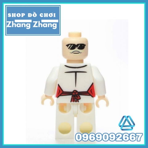 Xếp hình Deadpool giả dạng ông chủ KFC Lego Minifigures MG0007