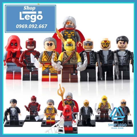 Xếp hình tuyển tập Marvel siêu anh hùng Lego Minifigures Xinh X0180