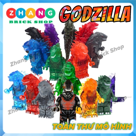 Xếp hình Godzilla chúa tể quái vật King of The Monster Lego Minifigures Pogo PG8090