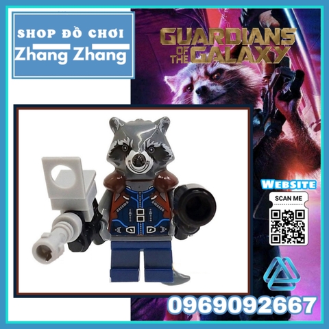 Xếp hình Rocket Racoon - The guardians of the galaxy Lego Minifigures MG0177