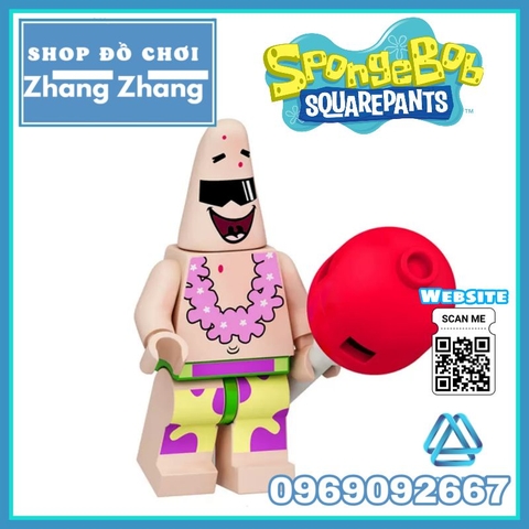 Đồ chơi xếp hình bọt biển tinh nghịch Spongebob Squarepants Minifigues FL1002