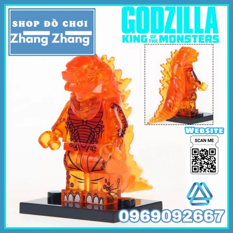 Xếp hình Godzilla chúa tể quái vật King of The Monster Lego Minifigures Pogo PG8090