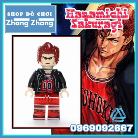 Xếp hình Hanamichi Sakuragi Lego Minifigures MF MG0158
