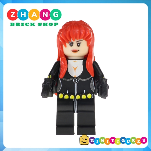 Xếp hình Black Widow - Gamora - Captain America - Riddler - Magik - Valkyrie - Beast Lego Minifigures Pogo PG8193