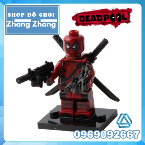 Đồ chơi xếp hình Bộ sưu tập gia đình Gwen pool Deadpool  Minifigures Dcool Jisi 0256 0261