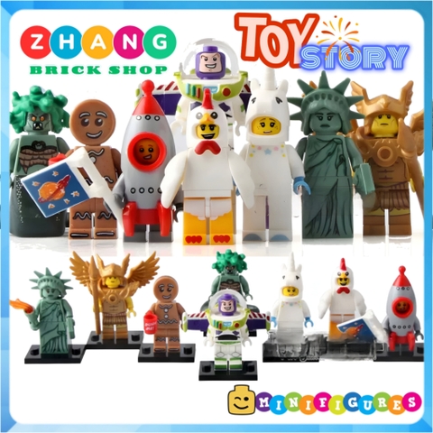Xếp hình Toys Story Buzz Lightyear Câu chuyện đồ chơi cho bé Lego Minifigures Pogo PG8061