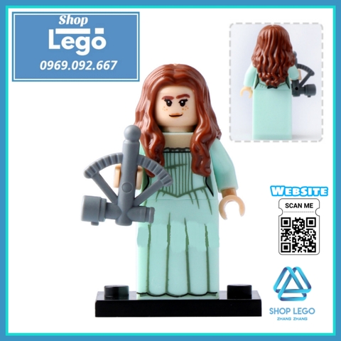Xếp hình Cướp biển vùng Caribe Jack Sparrow - Carina - Salazar - Henry Lego Minifigures Pogo PG8048