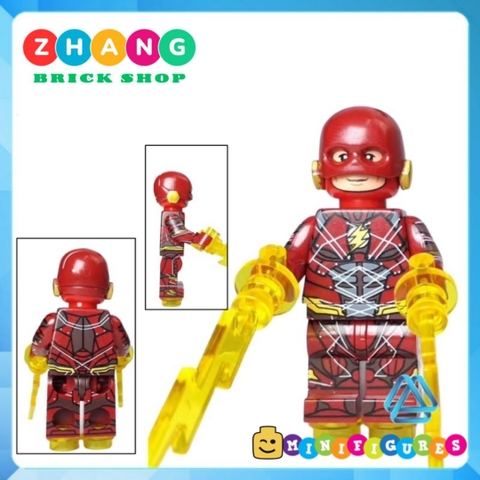 Đồ chơi xếp hình Superman Wonder Woman Batman Green Lantern Cyborg Aquaman Martian Manhunter Flash Minifigures KF6168