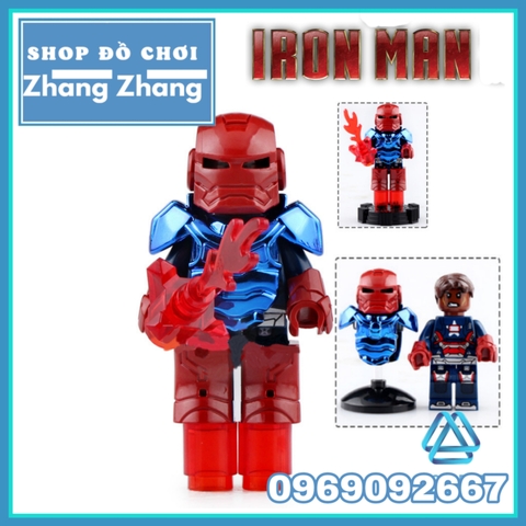 Xếp hình Iron Man Stealth Armor Lego Minifigures SY1235