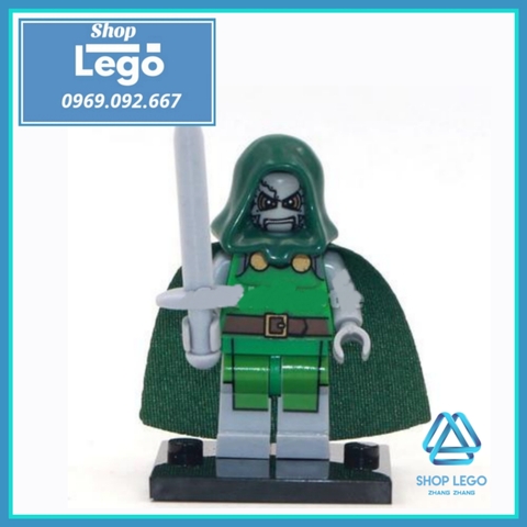 Xếp hình DC Comics Poison Ivy Batgirl Cyclops Venom Hawkeye Joker Penguin Lego Minifigures Xinh X0106