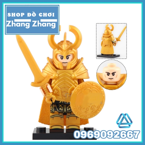 Xếp hình Thor Ragnarok Asgardian Berserker Hela vs Warrior Lego Minifigures Koruit KT1044
