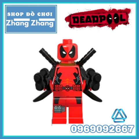 Đồ chơi Xếp hình Deadpool gwenpool deadshot siêu anh hùng Marvel Lego Minifigures M030 M035