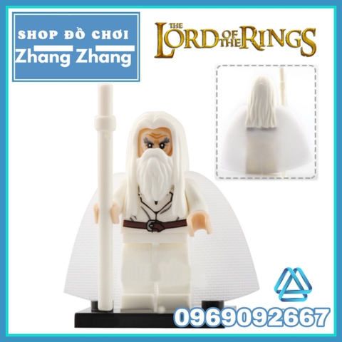 Xếp hình Frodo Gandalf Thranduil Elrond Lake-town Galadriel Arwen Merry Lego Minifigures Pogo PG8148