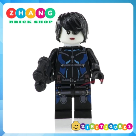 Xếp hình Forge - Domino - Omega Red - Sunfire - Radioactive Man- Pyro- Ripclaw- Union Jack Lego Minifigures POGO PG8082