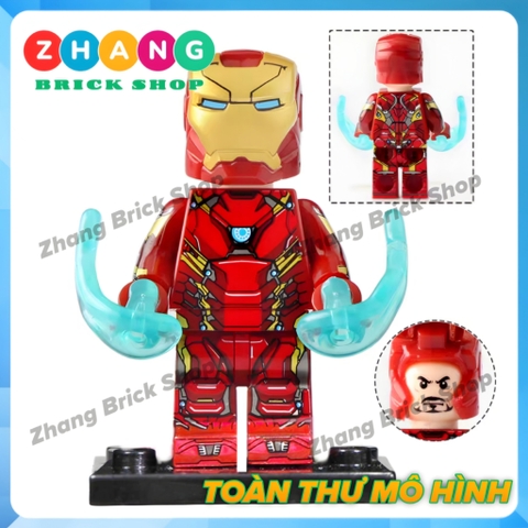 Xếp hình Avengers Thanos - Iron Man - Doctor Strange - Black Panther - Shuri - War Machine Lego Minifigures WM6072