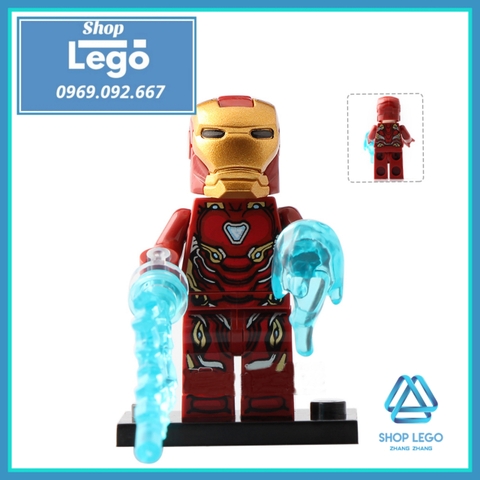 Xếp hình Iron man - Spider-man - Ebony Maw - Groot - Thor Dr Strage Black Widow Star-Lord Lego Minifigures Lele D033 040