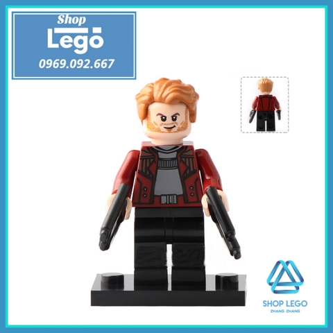 Xếp hình Iron man - Spider-man - Ebony Maw - Groot - Thor Dr Strage Black Widow Star-Lord Lego Minifigures Lele D033 040
