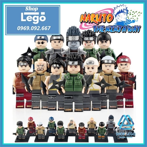 Xếp hình Naruto team Uchiha mới nhất 2021 Lego Minifigures Koruit KDL804