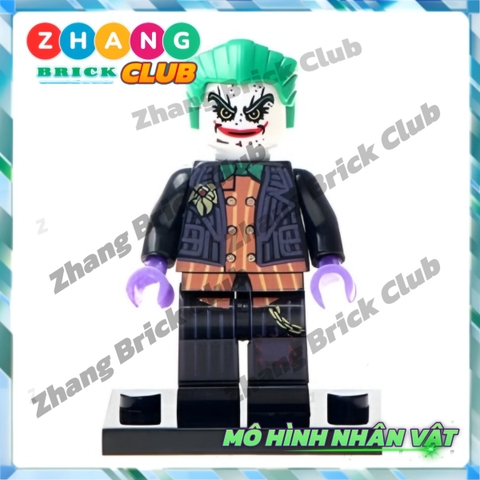 Mô hình nhân vật Batman Sinestro Zatanna Superboy Mary Jane Mr Terrific Joker Venom WM6002 Zhang Brick Shop