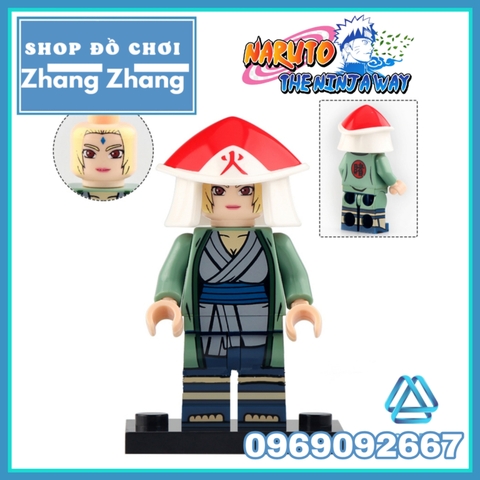 Đồ chơi xếp hình Naruto gồm Hashirama - Tobirama - Hiruzen - Minato Gaara - Raikage - Mizukage Minifigures KDL810