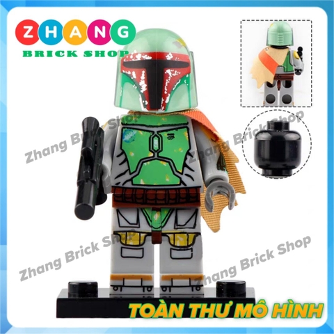 Xếp hình Star Wars Rey
 - Boba Fett
 - Ben Kenobi 
 - Jango Fett
 - Mandalorian Warrior Lego Minifigures G G0102