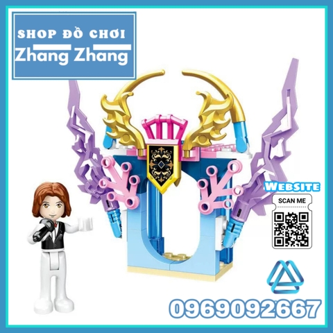 Xếp hình Công chúa tuyết trong hoạt hình Windsor Castle Lego Minifigures QL1113