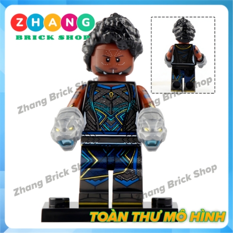 Xếp hình Avengers Thanos - Iron Man - Doctor Strange - Black Panther - Shuri - War Machine Lego Minifigures WM6072