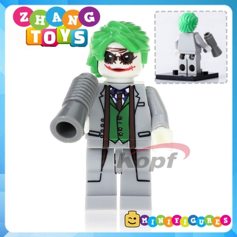 Xếp hình Joker Captain Boomerang Silver Banshee Ra's Al Ghul Killer Frost Harley Quinn Solomon Dr Hugo Lego Xinh X0171