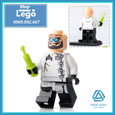 Xếp hình Joker Captain Boomerang Silver Banshee Ra's Al Ghul Killer Frost Harley Quinn Solomon Dr Hugo Lego Xinh X0171