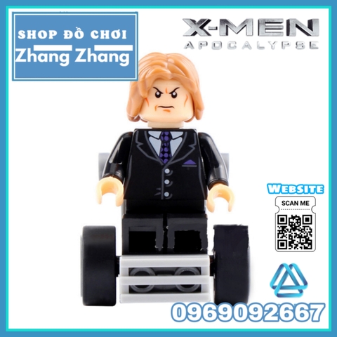 Xếp hình X-men : Apocalypse - Magneto - Archangel - Psylocke - ProfessorX - Quick Silver - Nightcrawler Lego Xinh X0115