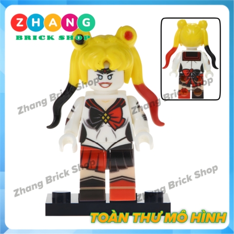 Xếp hình Dare Devil Deadshot Harley Quinn Robin Spider man Wonder Woman Joker Lego Minifigures POGO pg8196