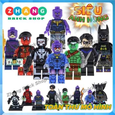 Xếp hình The Avengers : Endgame Lego Minifigures Pogo Pg8121