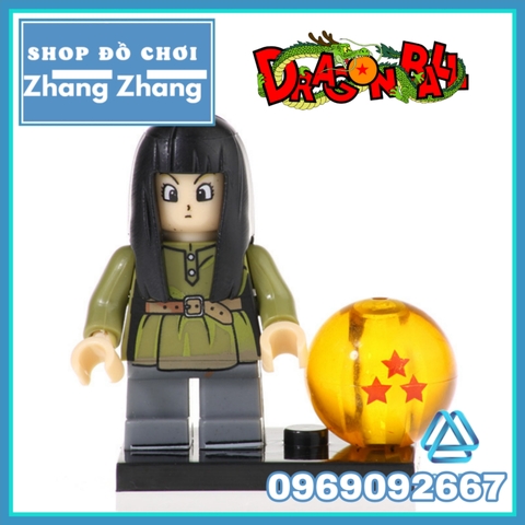 Xếp hình Dragon Ball Android 17 - Krillin - Launch - Mai - Satan - Piccolo - Violet - Goten Lego Minifigures Pogo PG8168