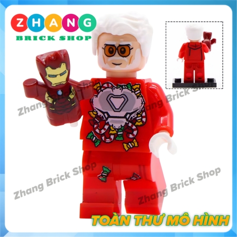 Xếp hình Giáng sinh Christmas Siêu anh hùng Marvel Lễ phục sinh Lego Minifigures Xinh X0275