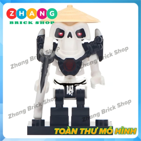 Xếp hình Ninjago tộc xương Chopov - Kruncha - Nuckal - Frakjaw - Whyplash - Krazi Lego Minifigures Lele A041 048