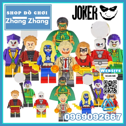 Xếp hình Joker - Constantine - Stargirl
- Elongated Man
- Jesse Quick
- Amazing-Man Lego Minifigures Kopf KF6081
