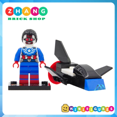 Xếp hình Harley Quinn - Batman - Iron Man - Falcon Yellow Jacket - Deathstroke - Batman - Arsenal Lego Minifigures Sy295